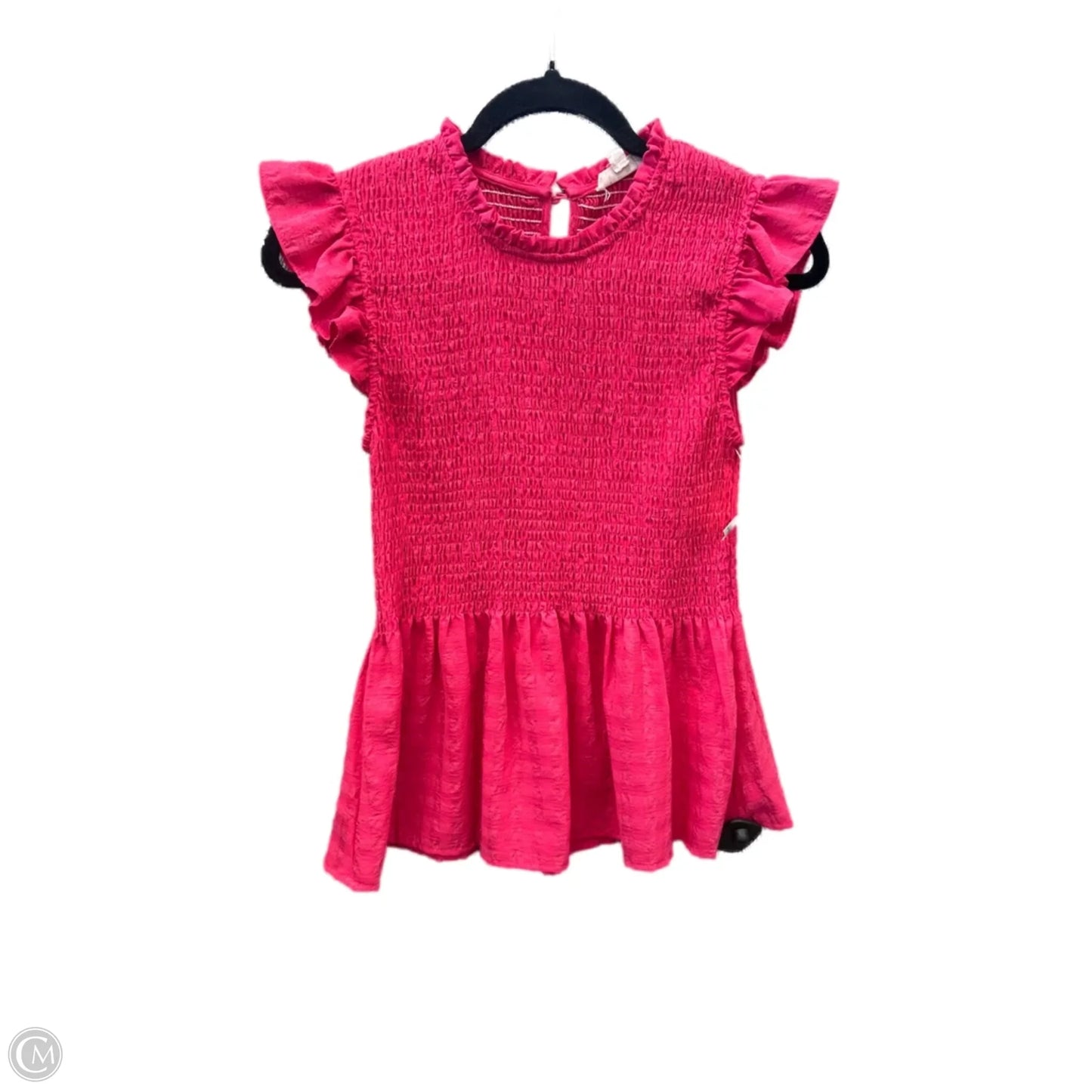 Top Short Sleeve By Thml In Pink, Size: Xs