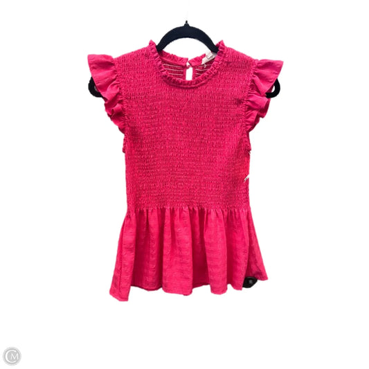 Top Short Sleeve By Thml In Pink, Size: Xs