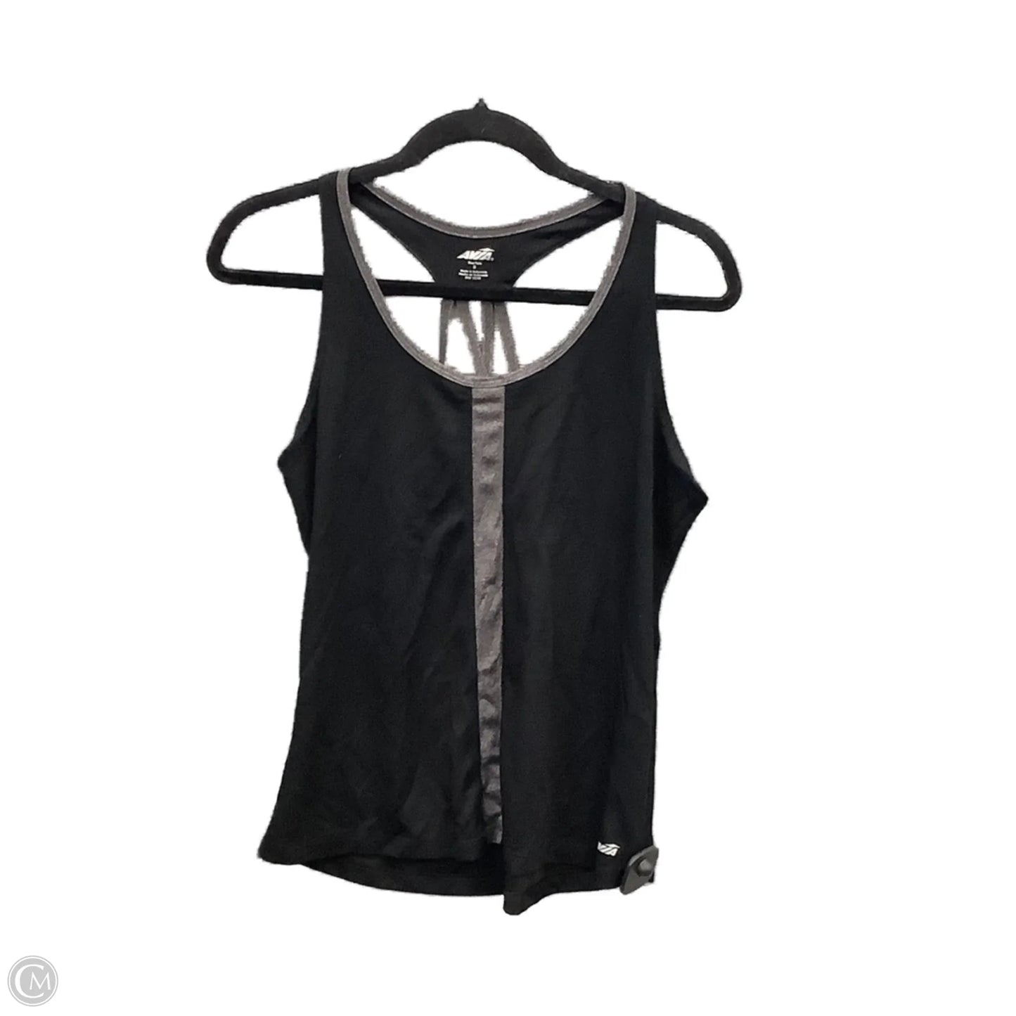 Athletic Tank Top By Avia In Black, Size: S