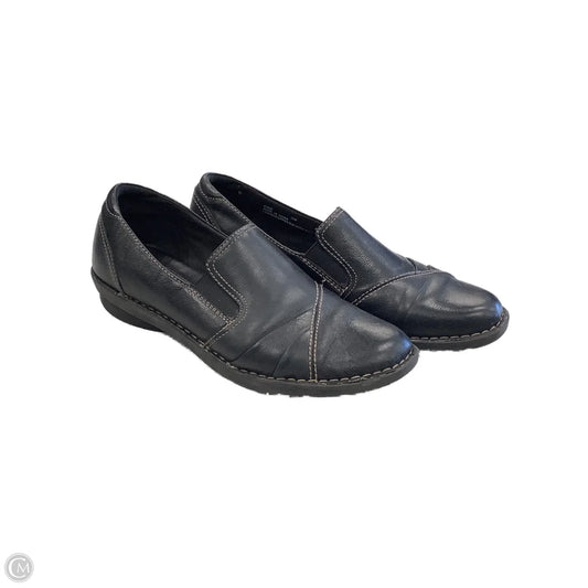 Shoes Flats By Clarks In Black, Size: 10