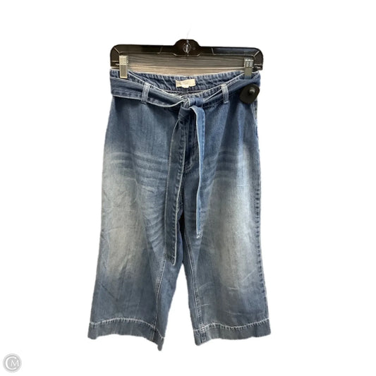 Jeans Wide Leg By Easel In Blue Denim, Size: 8