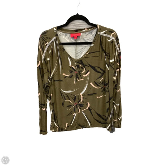 Top Long Sleeve By Jennifer Lopez In Green, Size: M