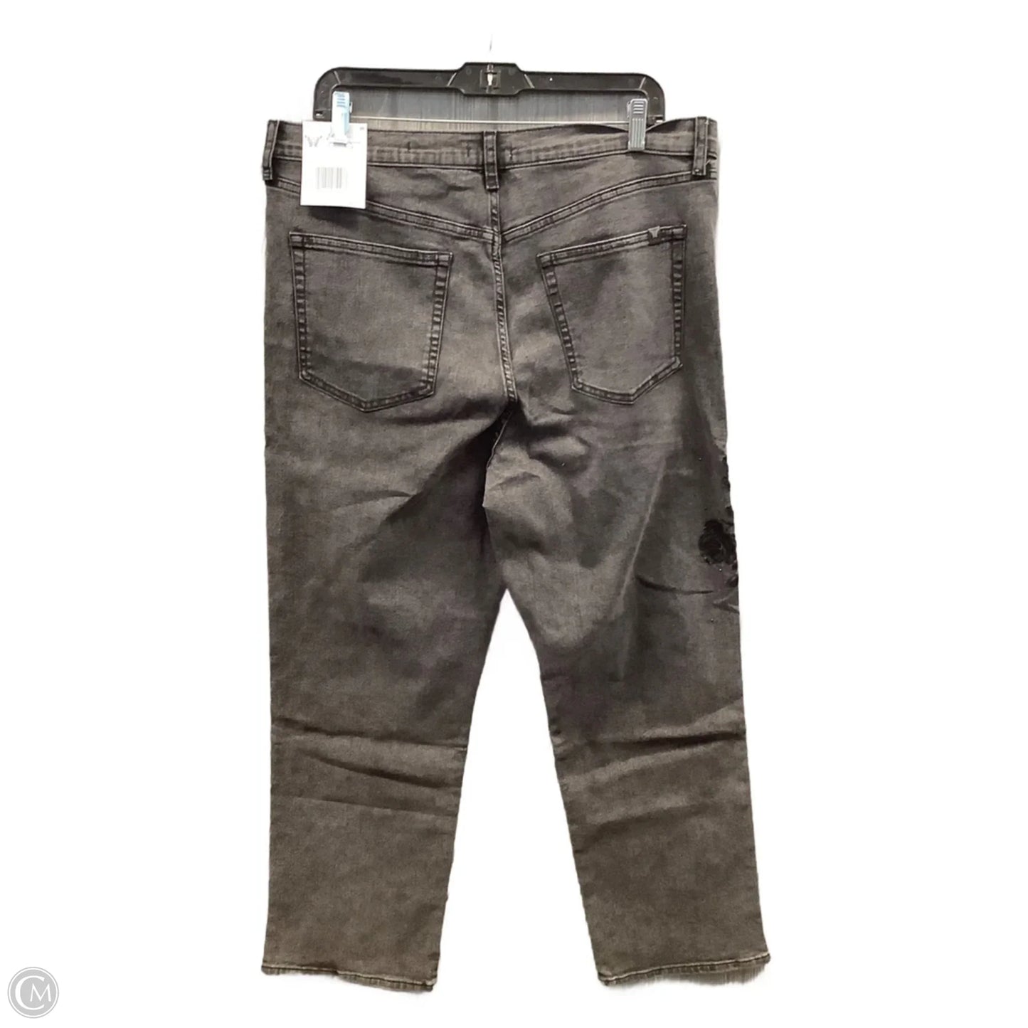 Jeans Straight By Jessica Simpson In Grey, Size: 16