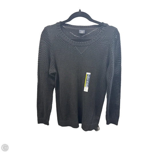 Sweater By Faded Glory In Black, Size: L