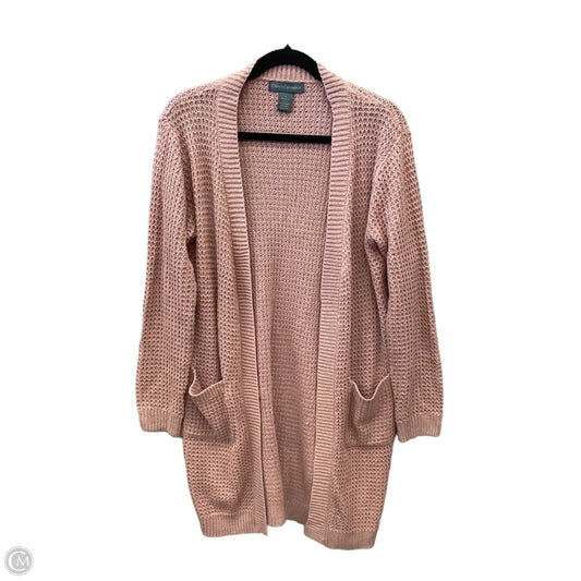 Cardigan By Clothes Mentor In Pink, Size: S