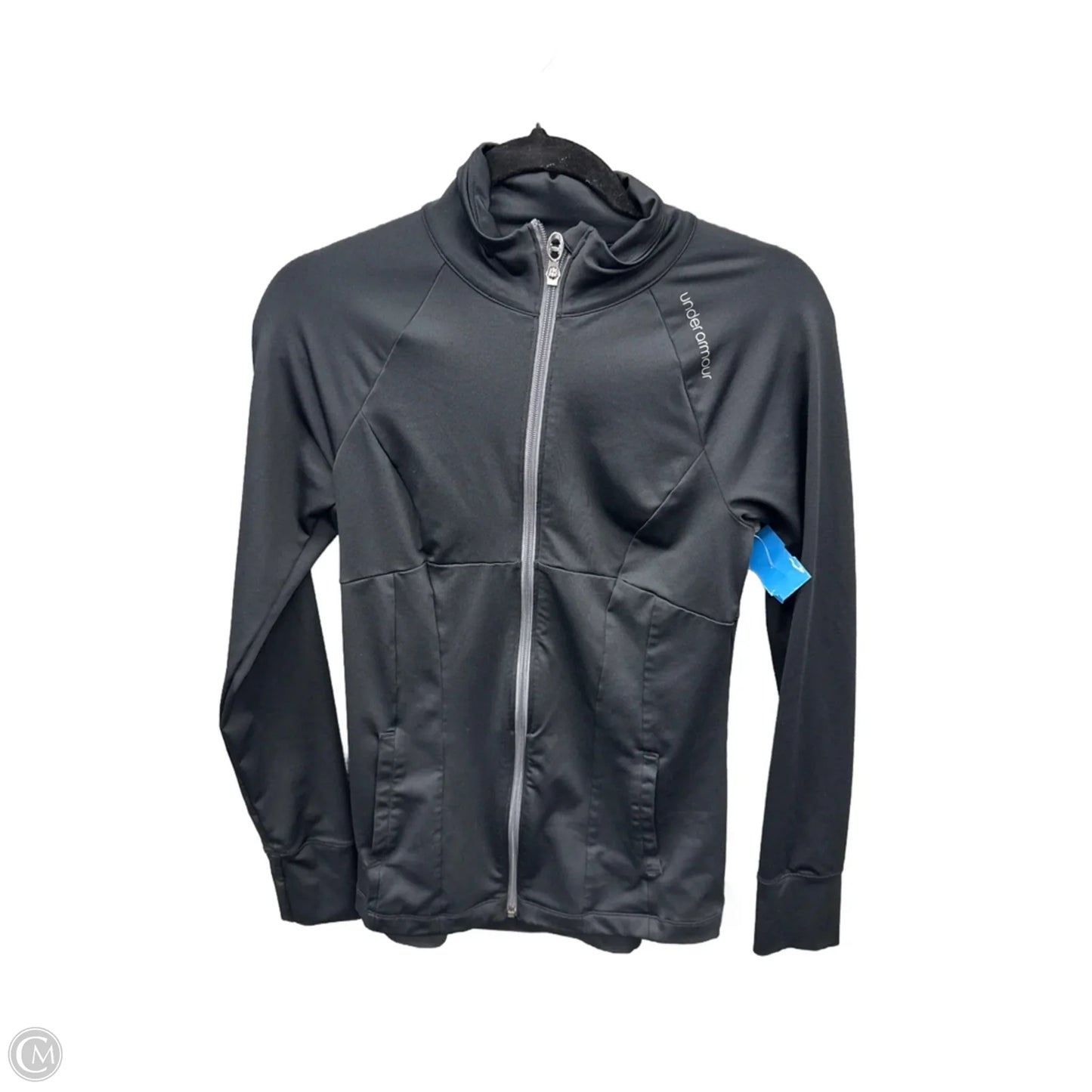 Athletic Jacket By Under Armour In Black, Size: S