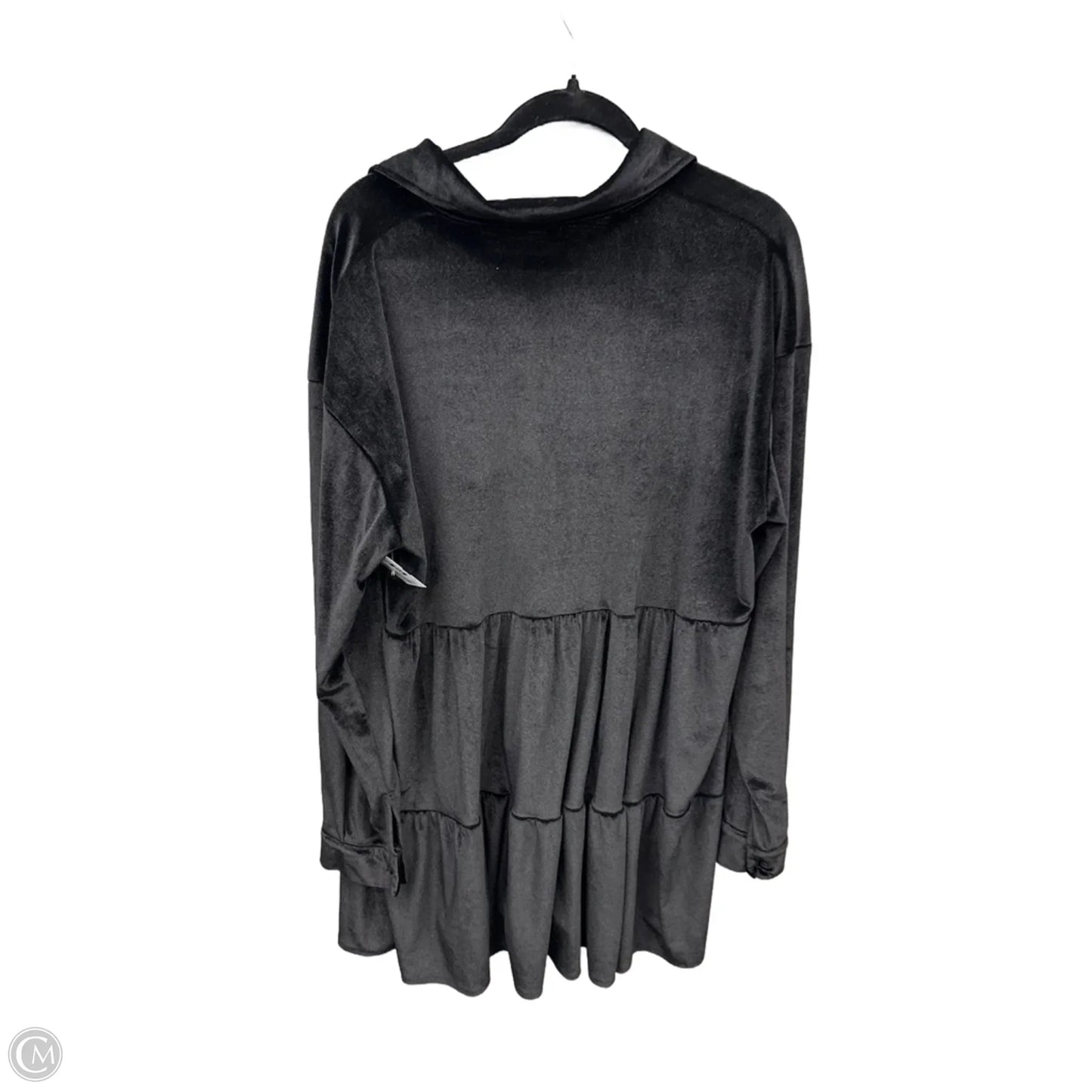 Dress Casual Midi By Clothes Mentor In Black, Size: 2x