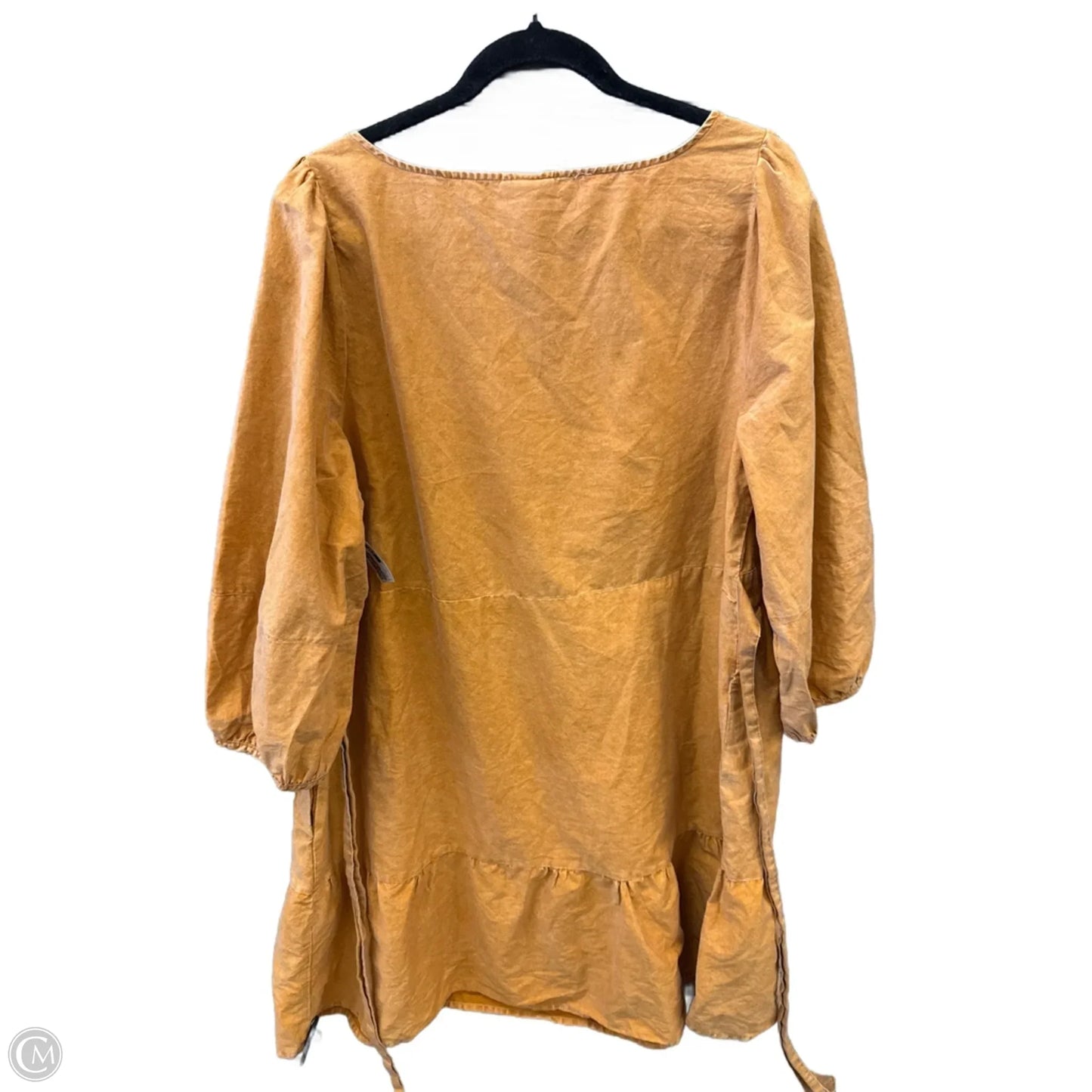 Dress Casual Short By Ava & Viv In Orange, Size: 1x