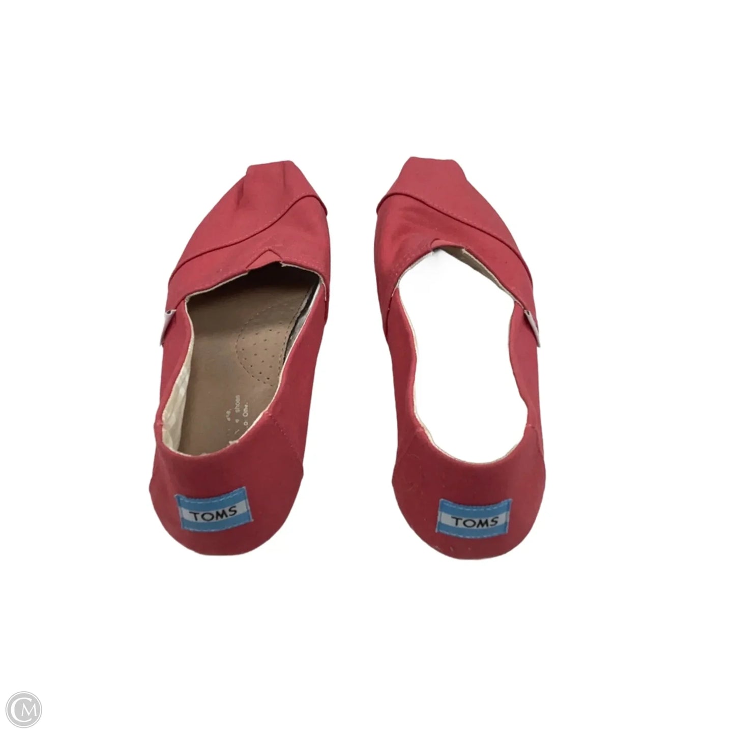 Shoes Flats By Toms In Red, Size: 7