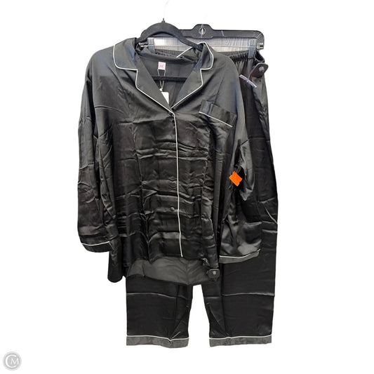 Pajamas 2pc By Cmf In Black, Size: 2x