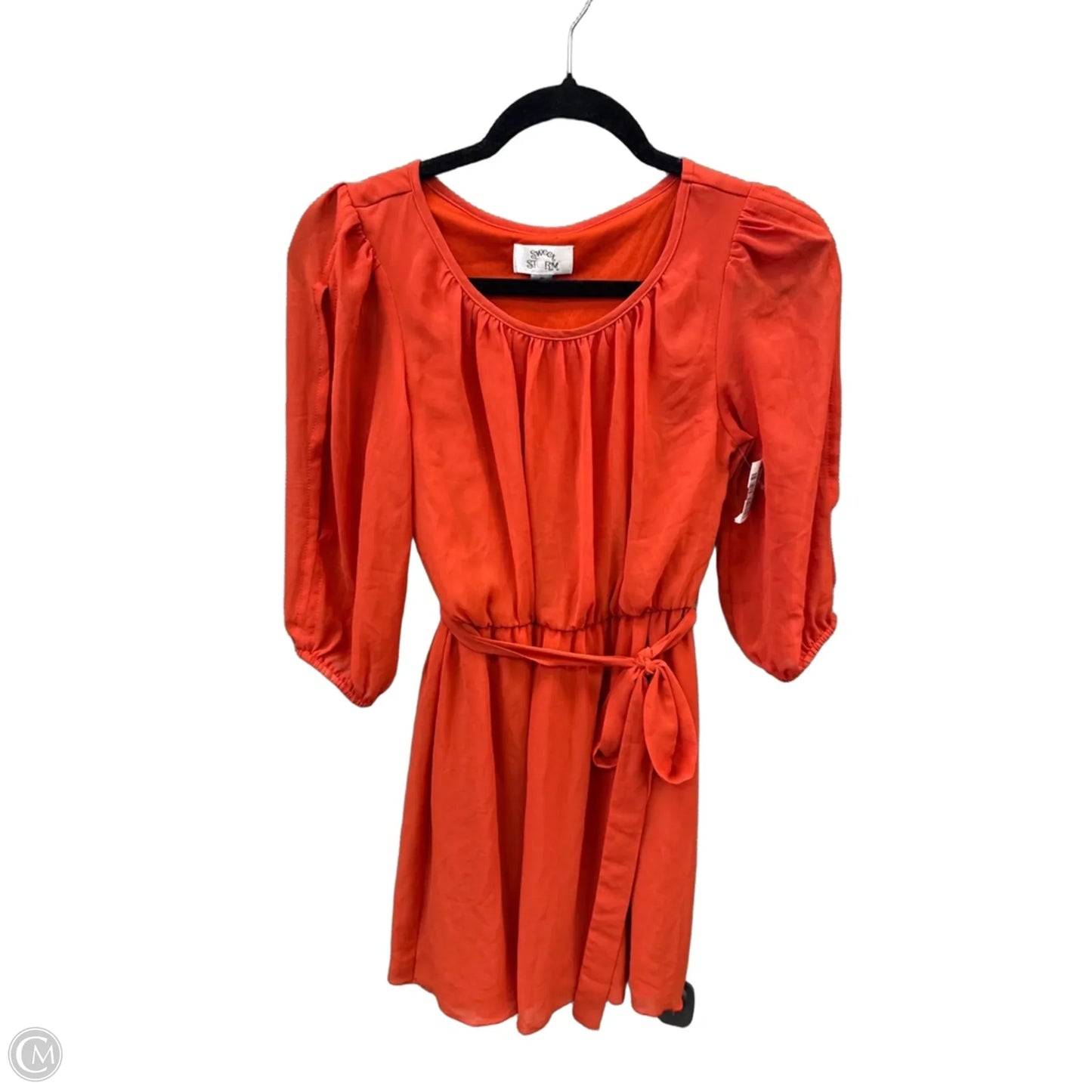 Dress Casual Short By Sweet Storm In Orange, Size: S