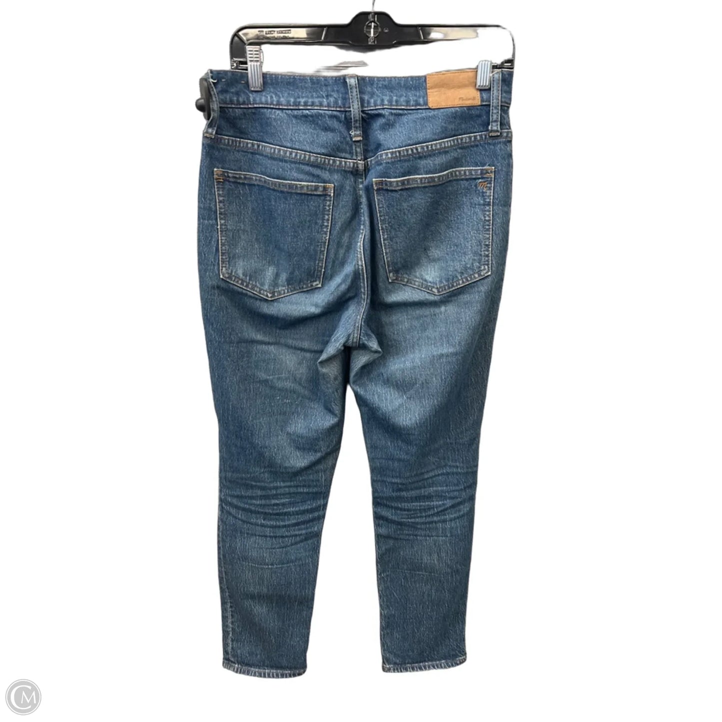Jeans Straight By Madewell In Blue Denim, Size: 6