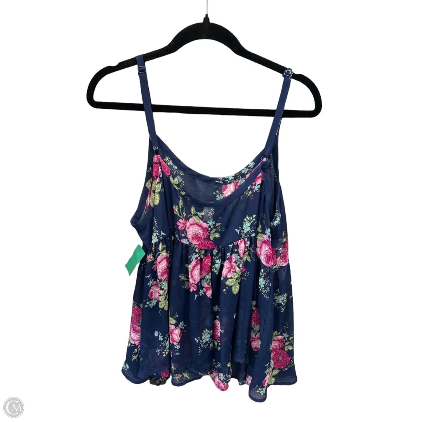 Top Sleeveless By Torrid In Blue, Size: 2x