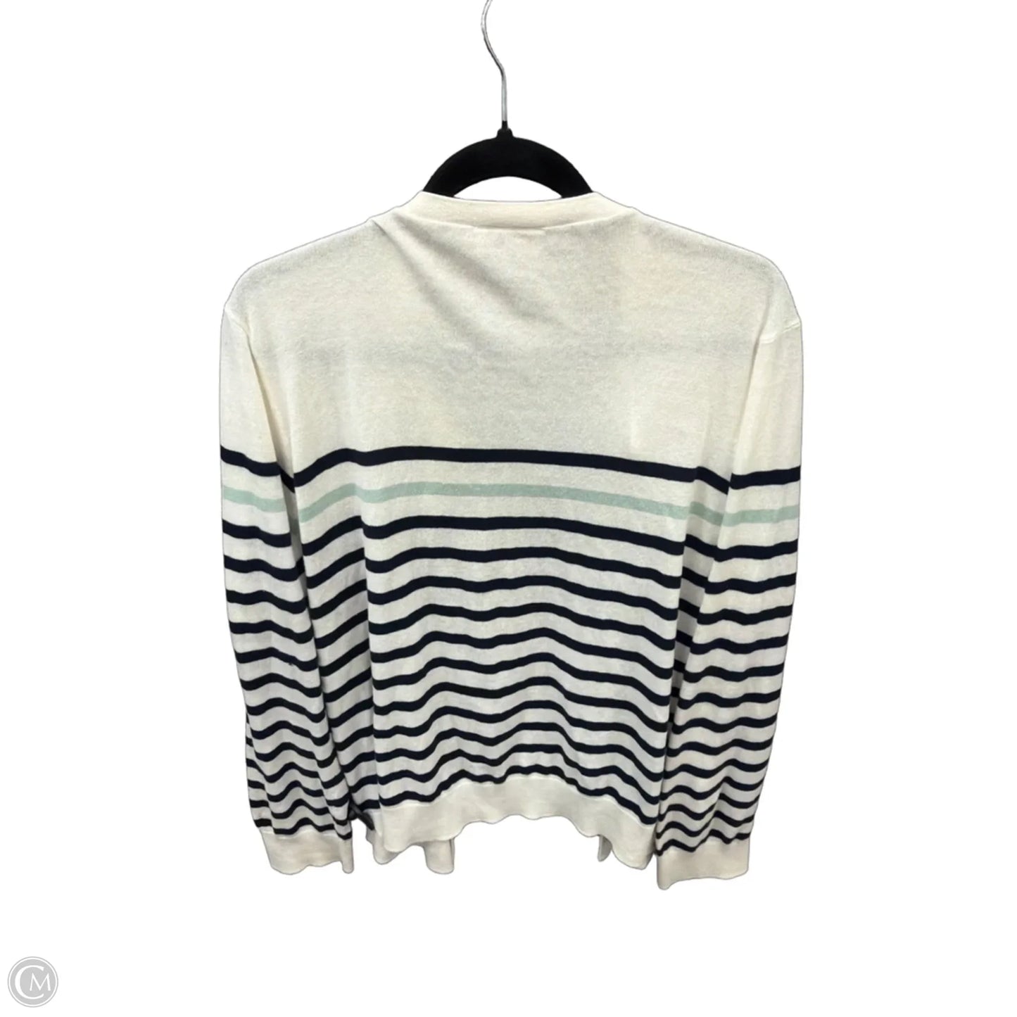 Cardigan By Loft In Cream, Size: Xl