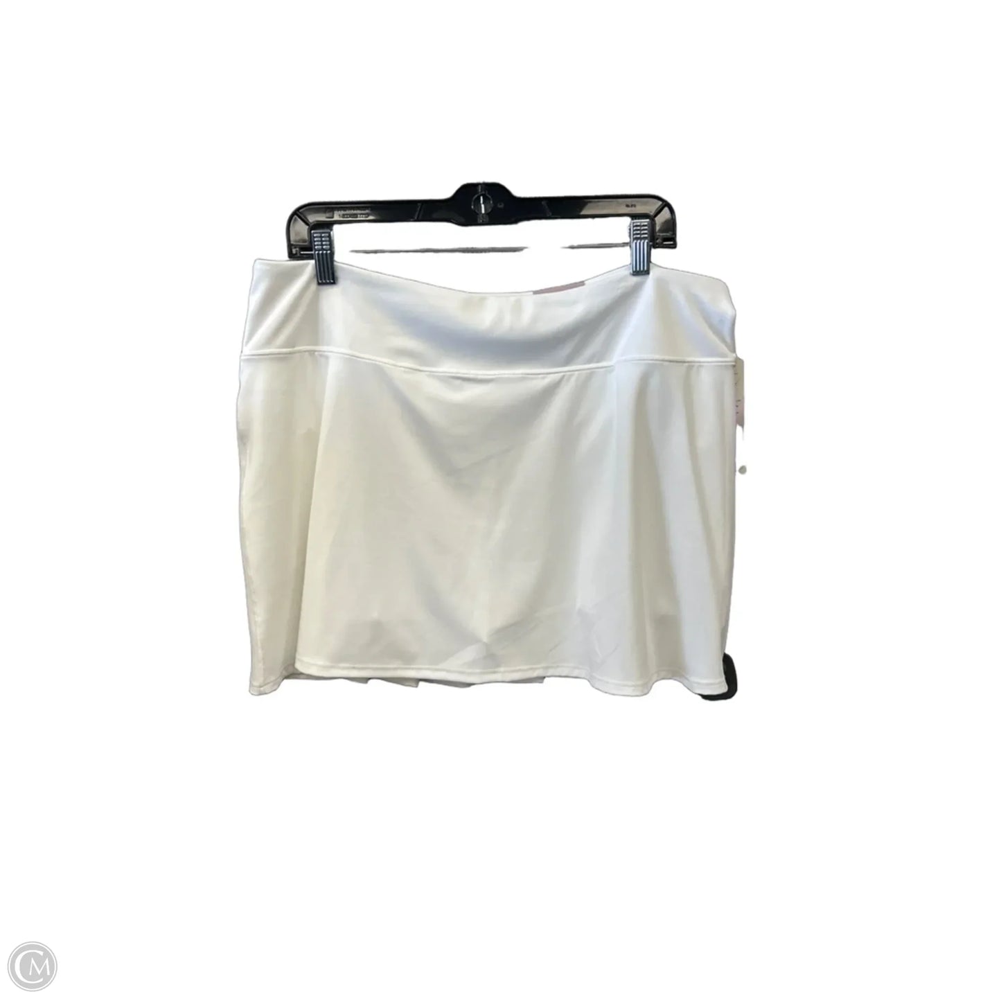 Athletic Skirt By Calia In White, Size: Xl
