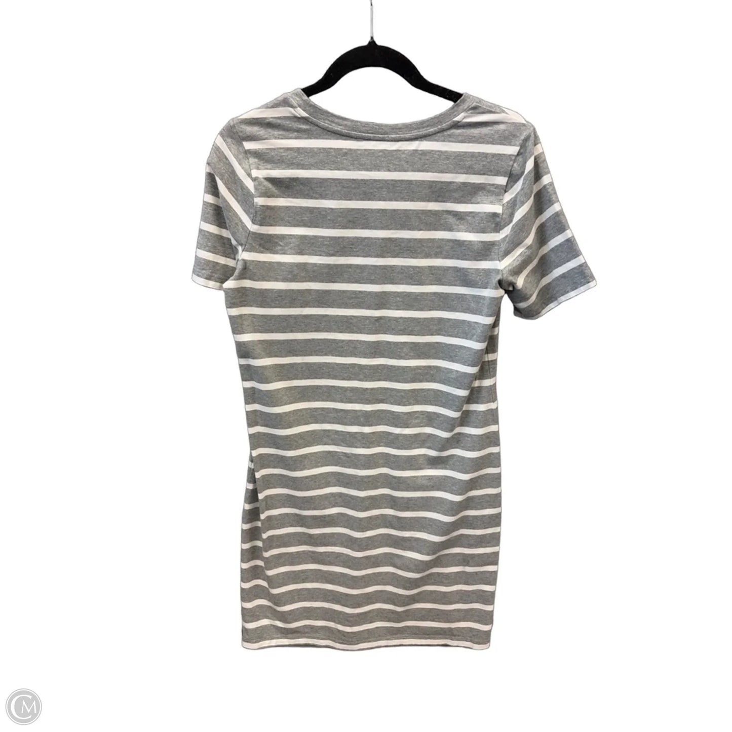 Dress Casual Midi By Banana Republic In Grey, Size: S