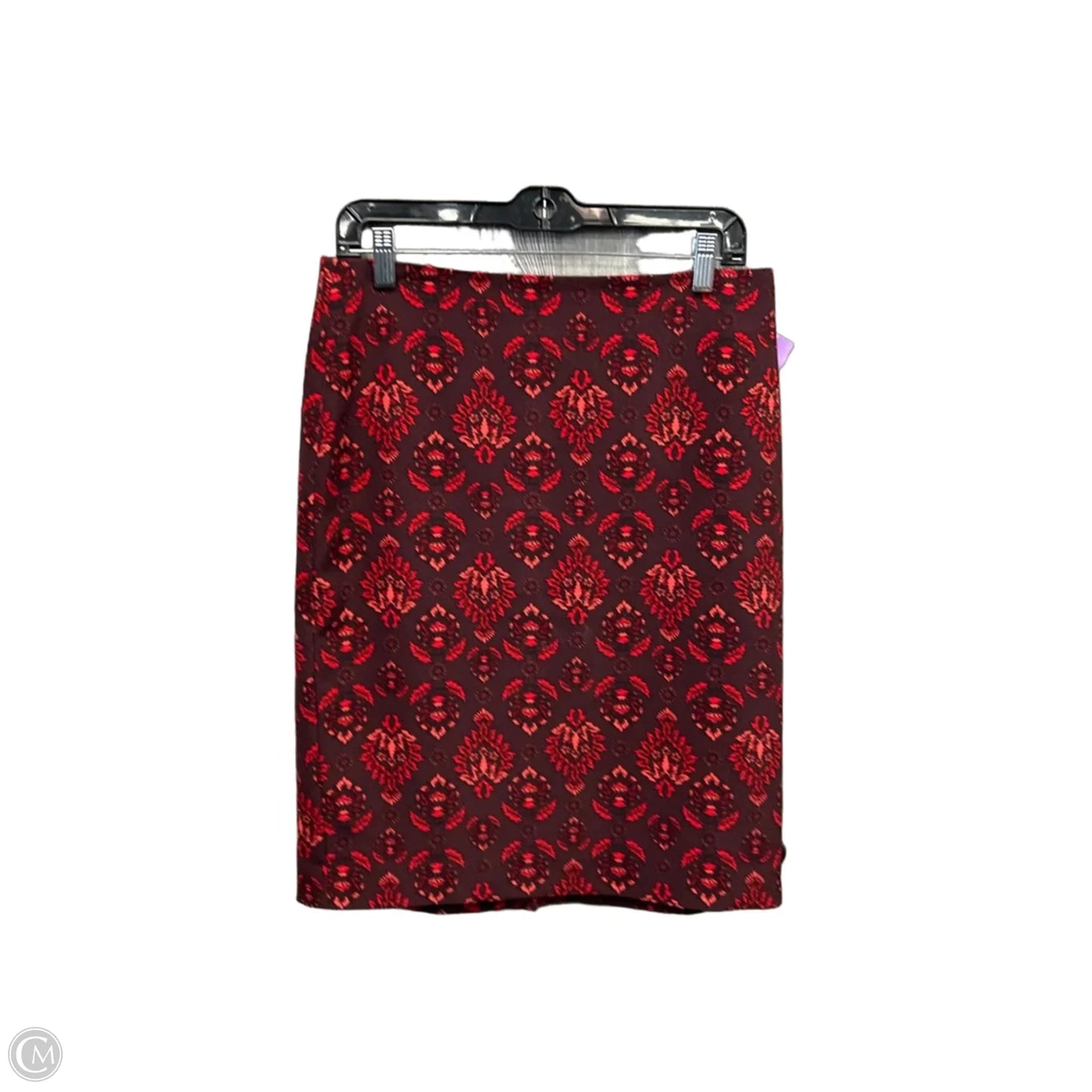 Skirt Midi By Ann Taylor In Floral Print, Size: 8