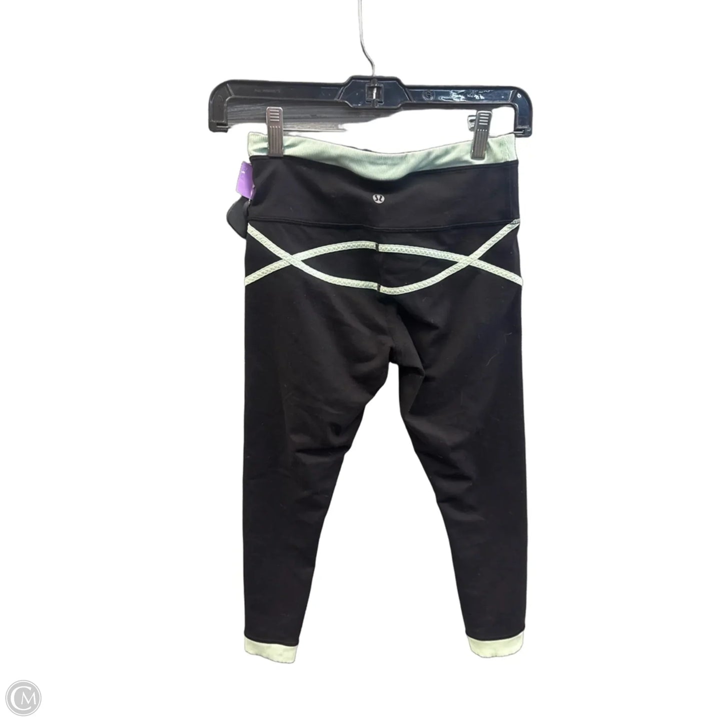 Athletic Capris By Lululemon In Black, Size: 4