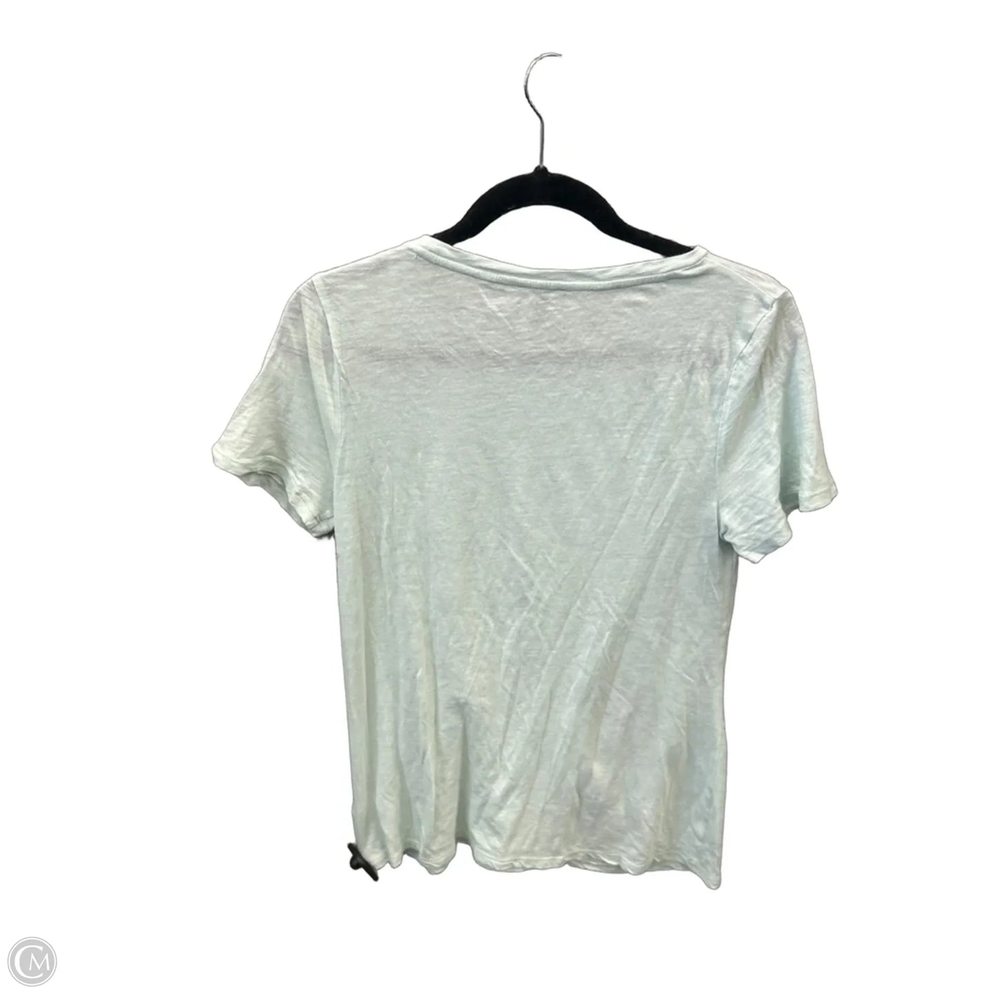 Top Short Sleeve By Express In Green, Size: M