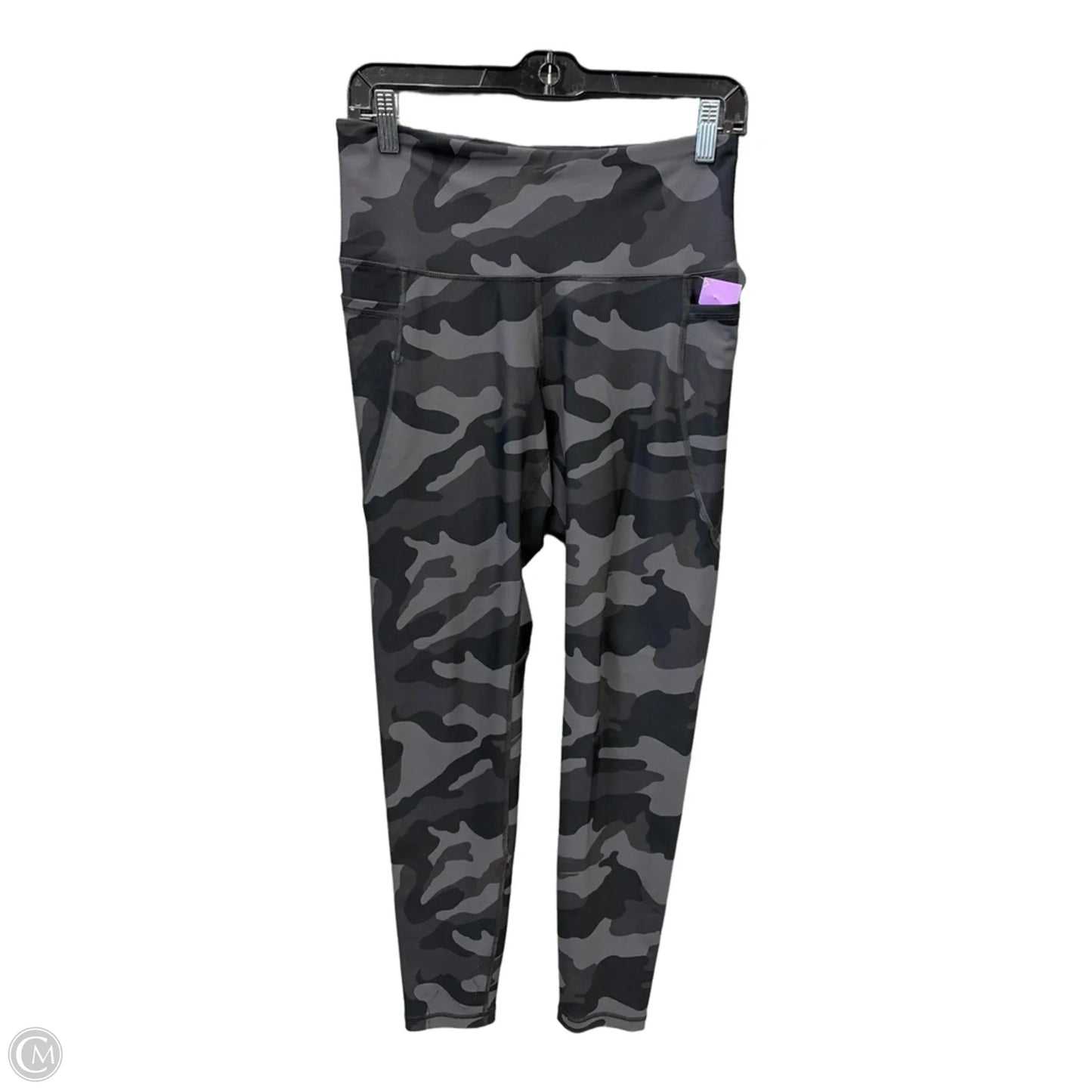 Athletic Leggings By Old Navy In Green, Size: L