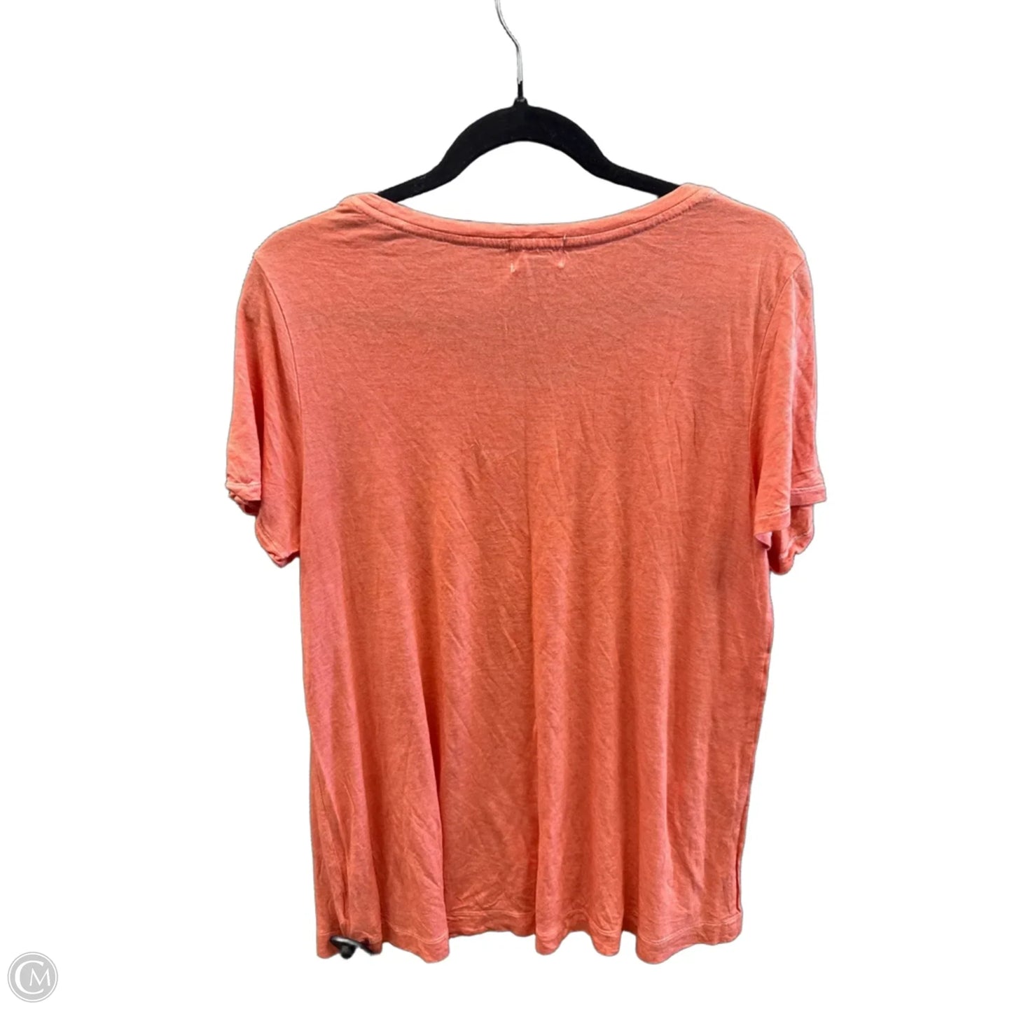 Top Short Sleeve By Old Navy In Orange, Size: L