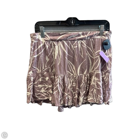 Skort By Angie In Mauve, Size: 14