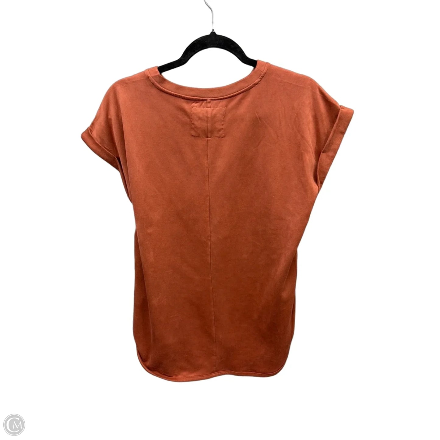Top Short Sleeve By Cupio In Orange, Size: M