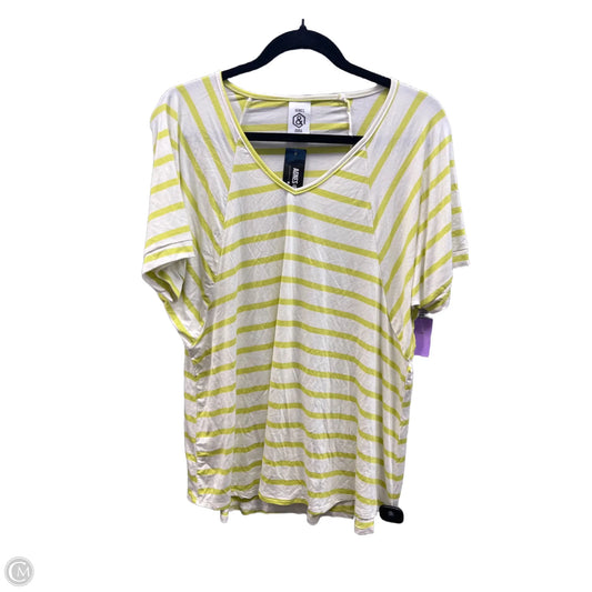 Top Short Sleeve By Agnes & Dora In Green, Size: S