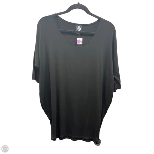 Top 3/4 Sleeve By Agnes & Dora In Black, Size: M