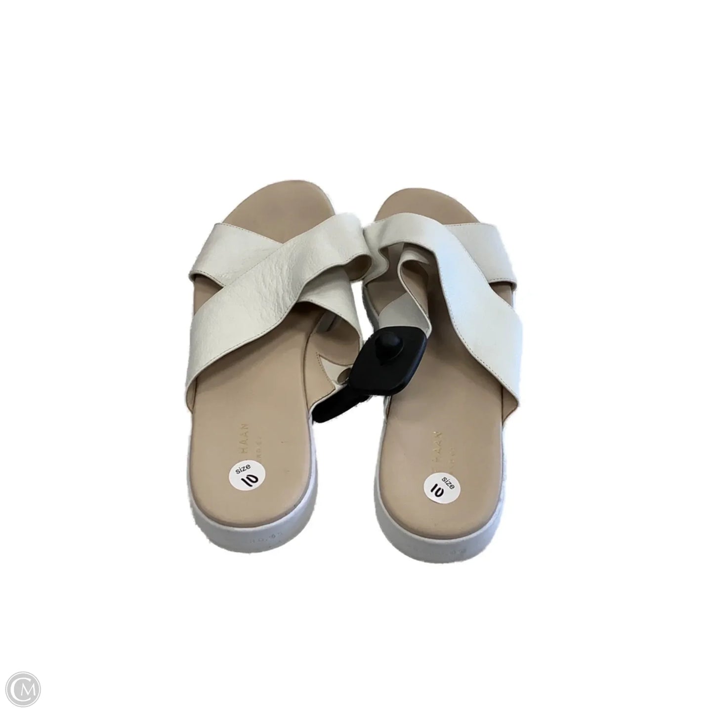 Sandals Flats By Cole-haan In White, Size: 10