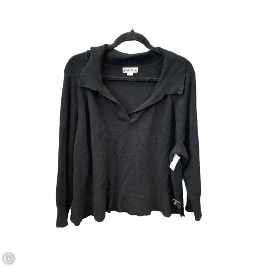 Sweater By Ava & Viv In Black, Size: 2x