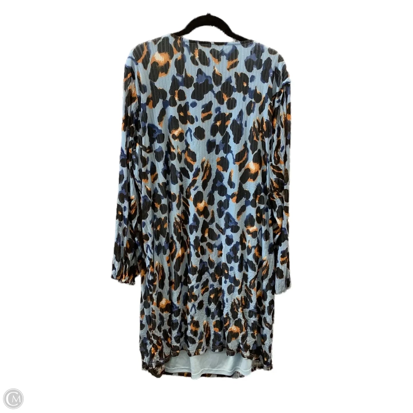 Dress Casual Midi By Clothes Mentor In Animal Print, Size: 3x