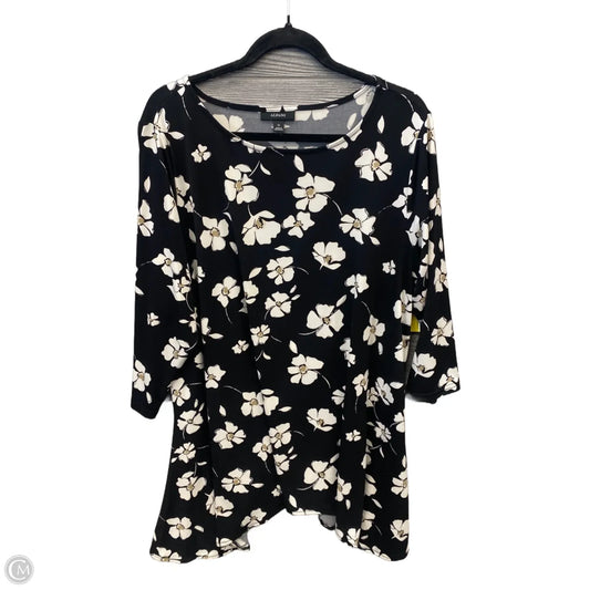 Dress Casual Midi By Alfani In Floral Print, Size: 2x