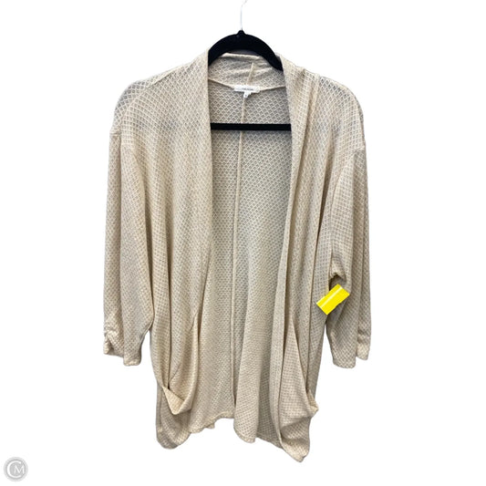 Cardigan By Maurices In Beige, Size: 3x