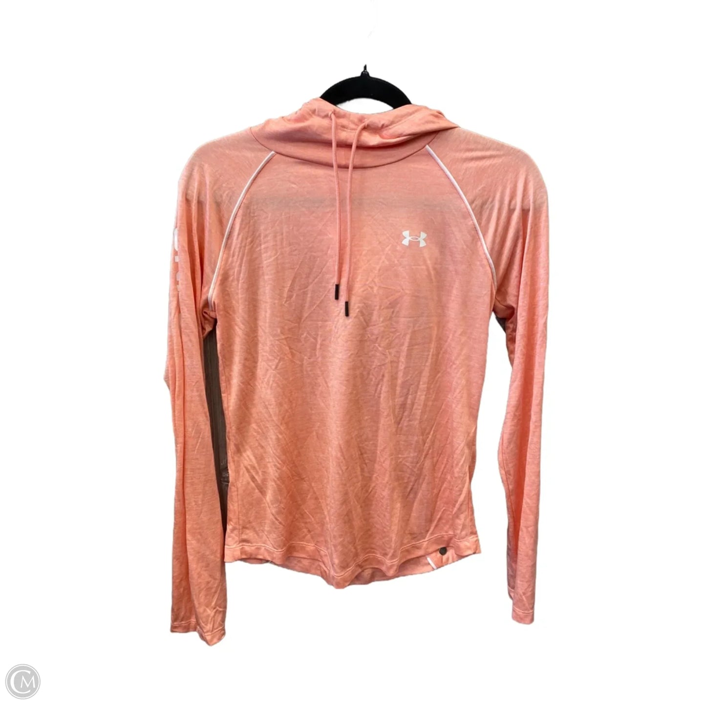 Top Long Sleeve By Under Armour In Pink, Size: Xs