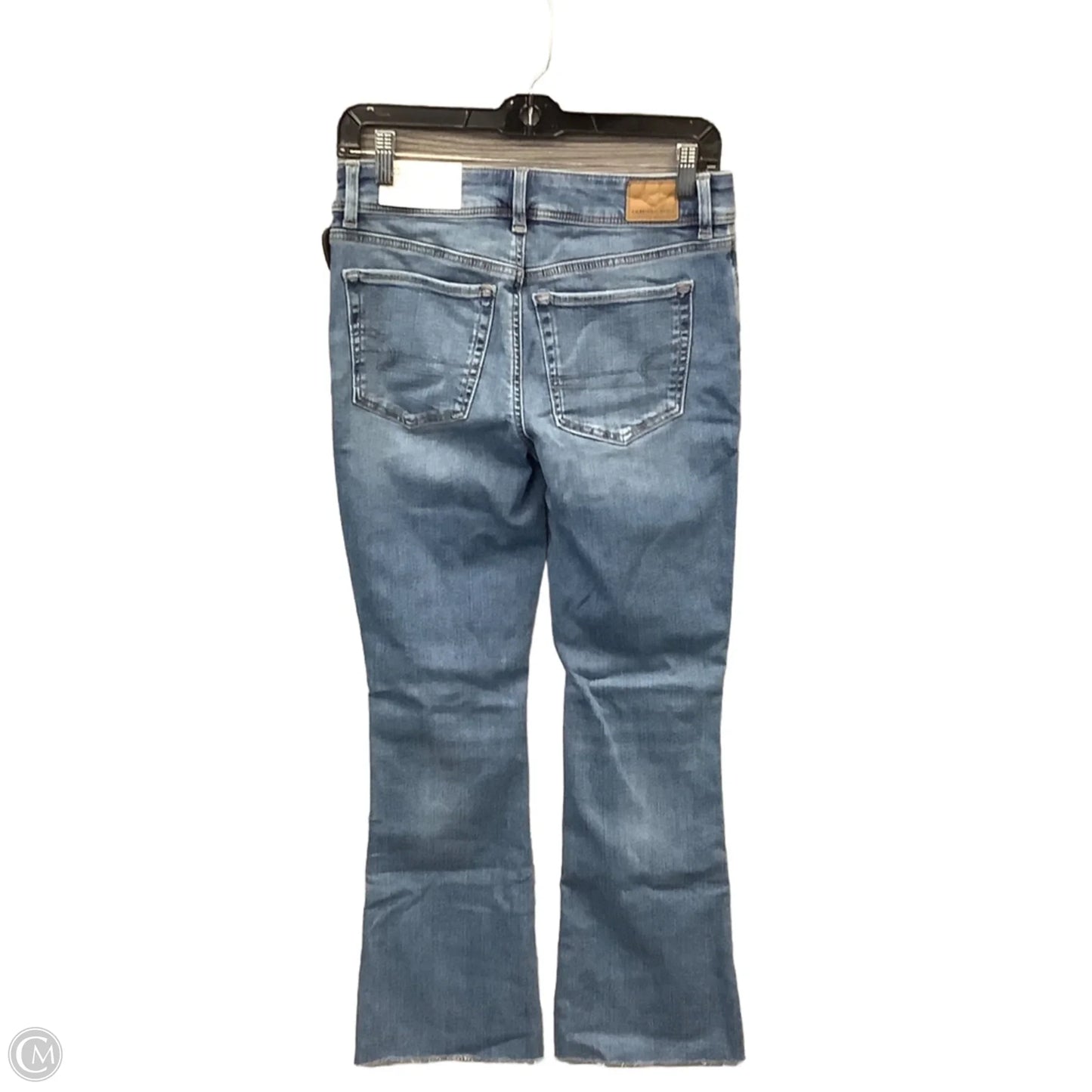 Jeans Boot Cut By American Eagle In Blue Denim, Size: 2