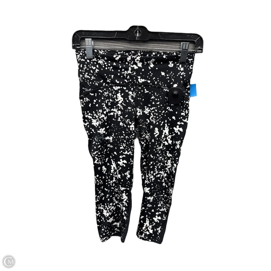 Athletic Capris By Under Armour In Black & White, Size: S