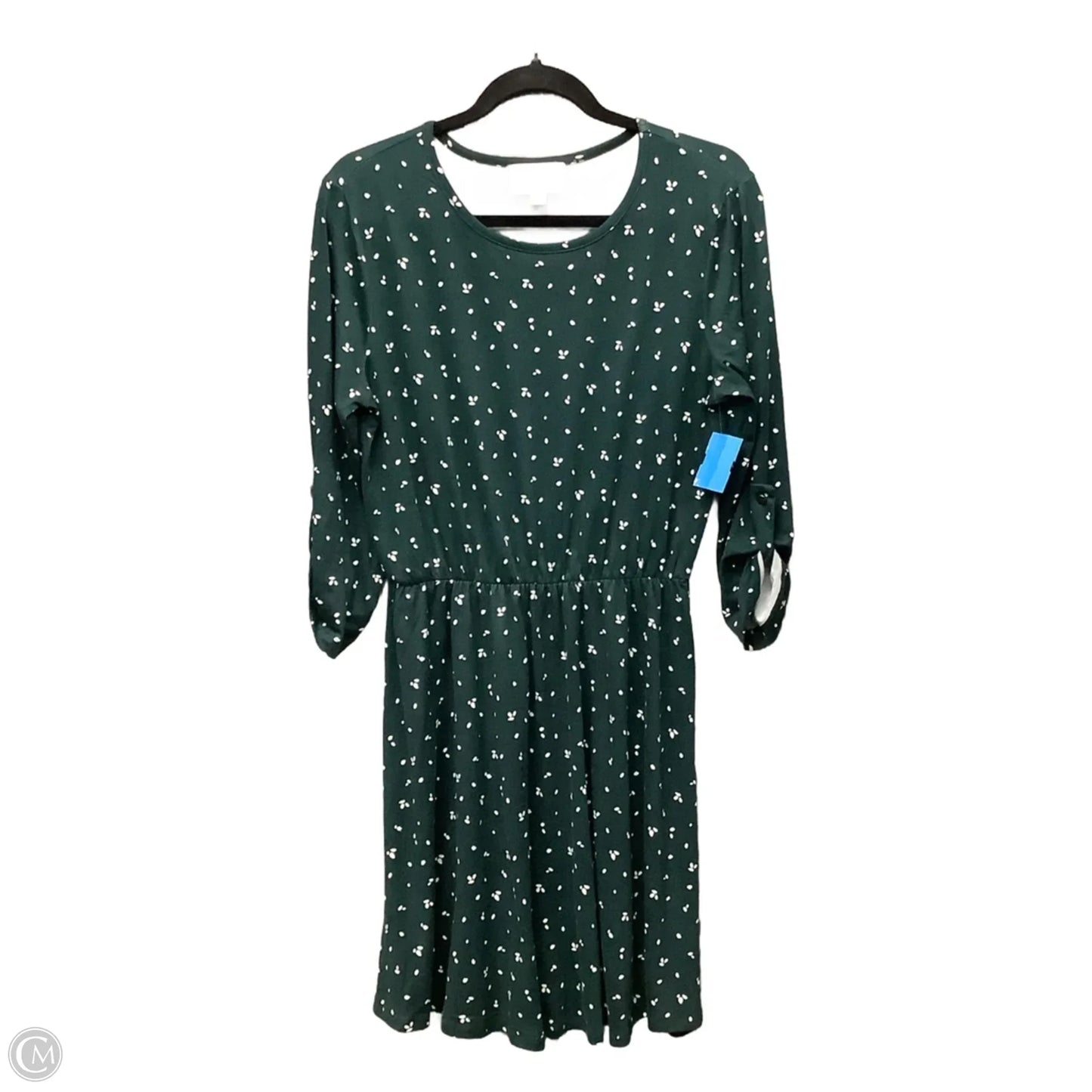 Dress Casual Midi By Clothes Mentor In Green, Size: M
