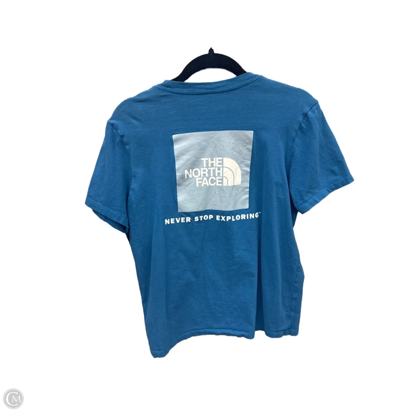 Athletic Top Short Sleeve By The North Face In Blue, Size: Sp