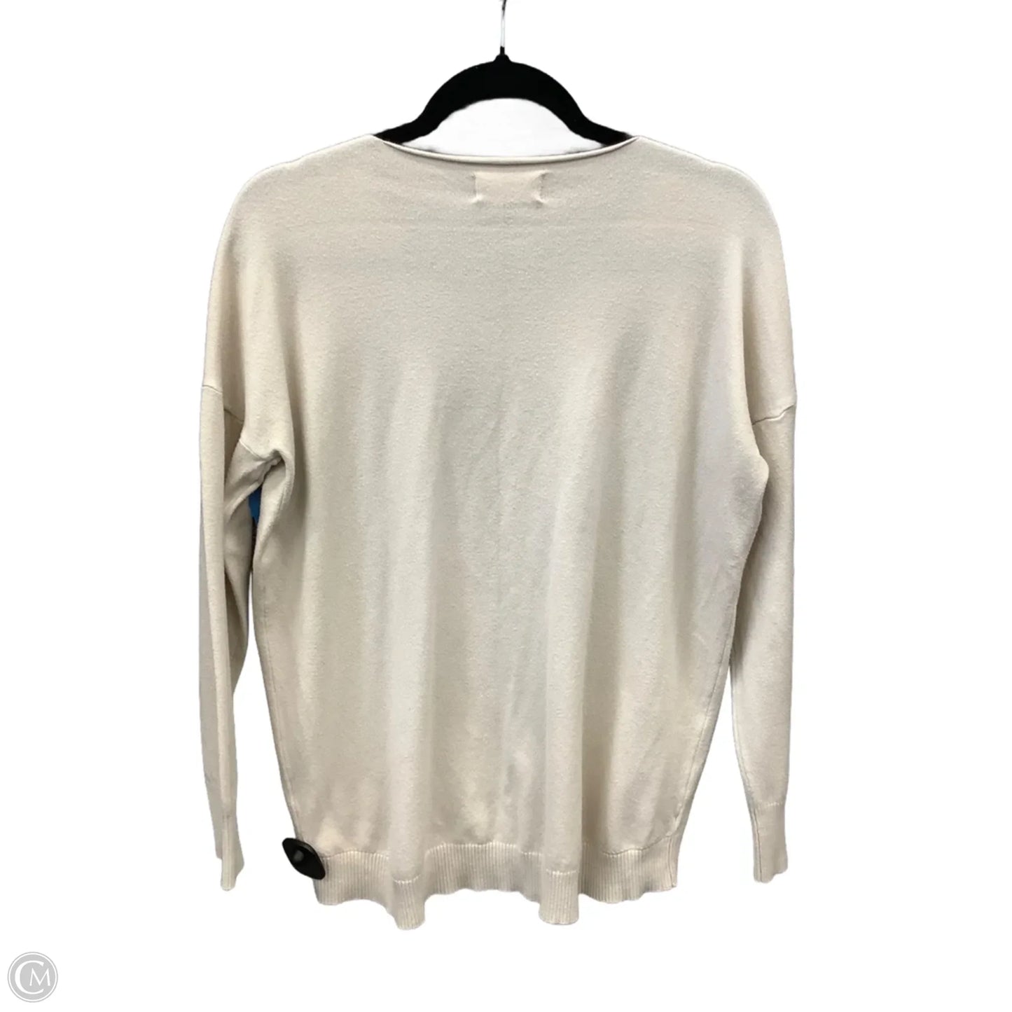 Top Long Sleeve By Zenana In White, Size: S