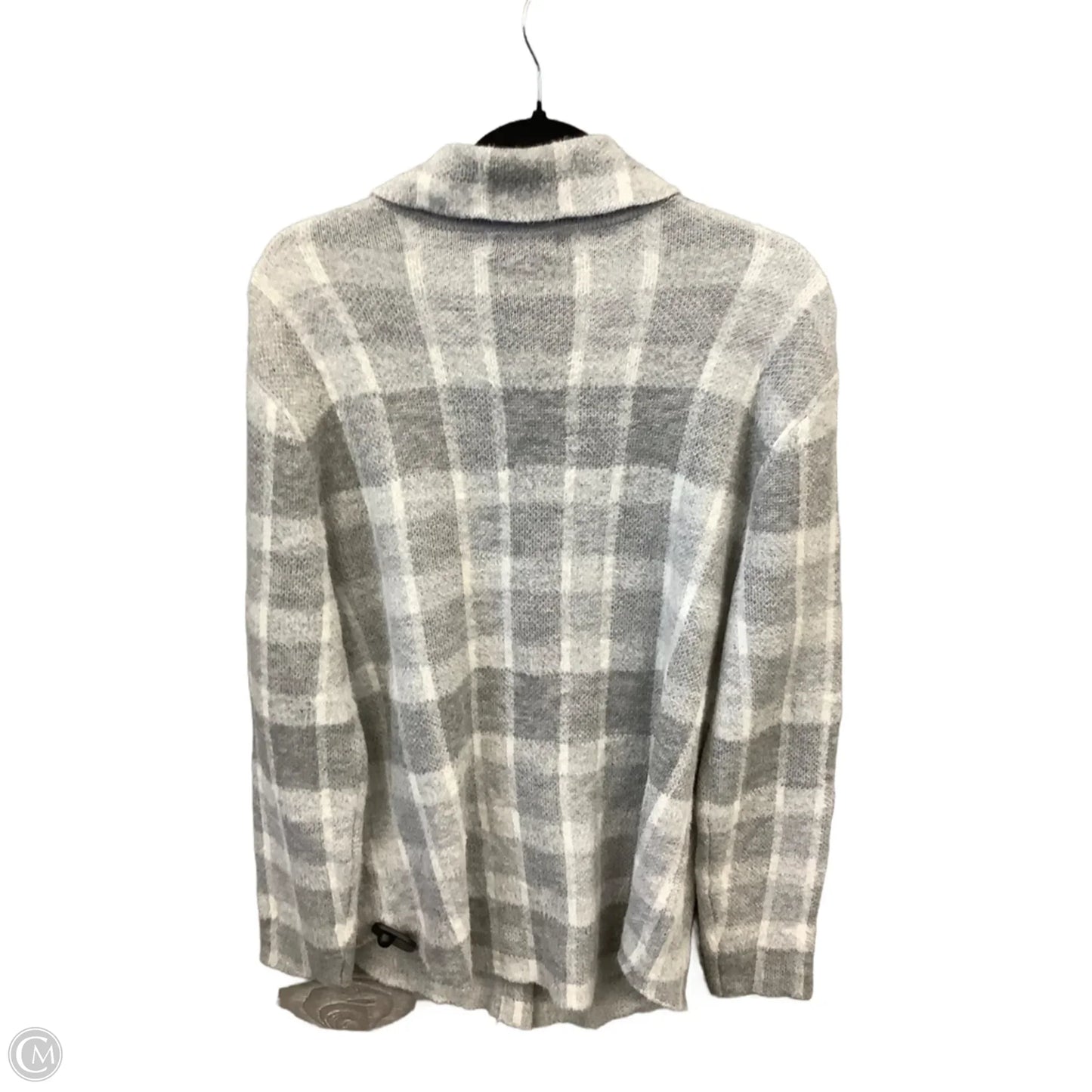Top Long Sleeve By William Rast In Plaid Pattern, Size: M