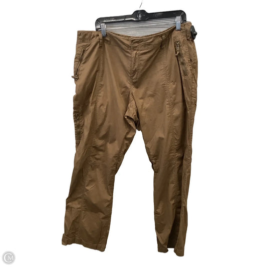 Pants Cargo & Utility By Apt 9 In Brown, Size: 18