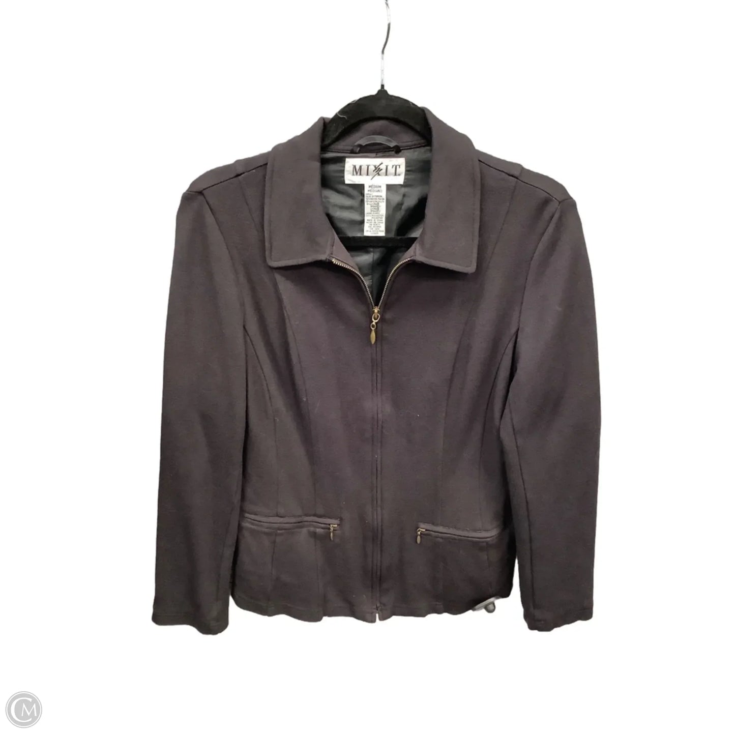 Sweatshirt Collar By Mix It In Black, Size: M