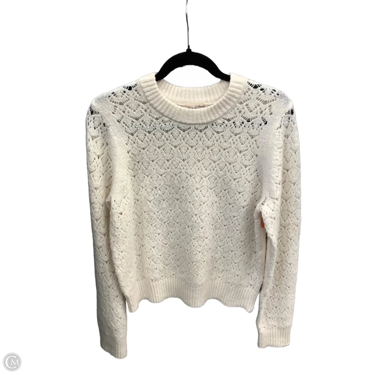 Sweater By Universal Thread In White, Size: L