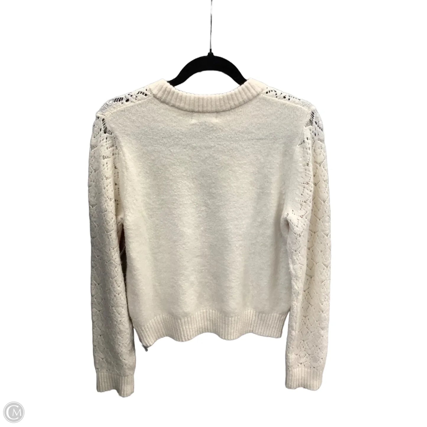 Sweater By Universal Thread In White, Size: L