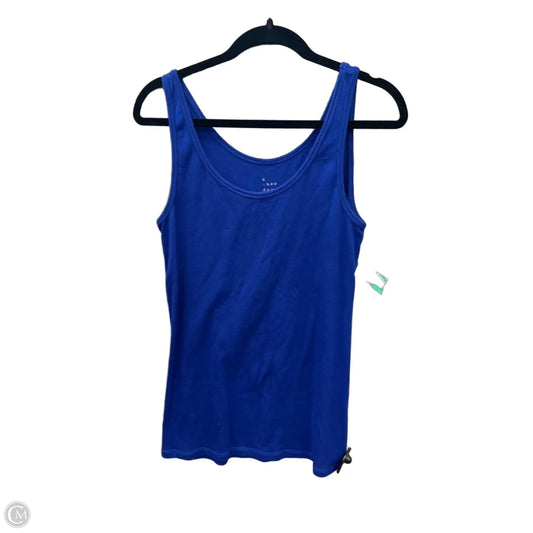 Top Sleeveless By A New Day In Blue, Size: Xxl