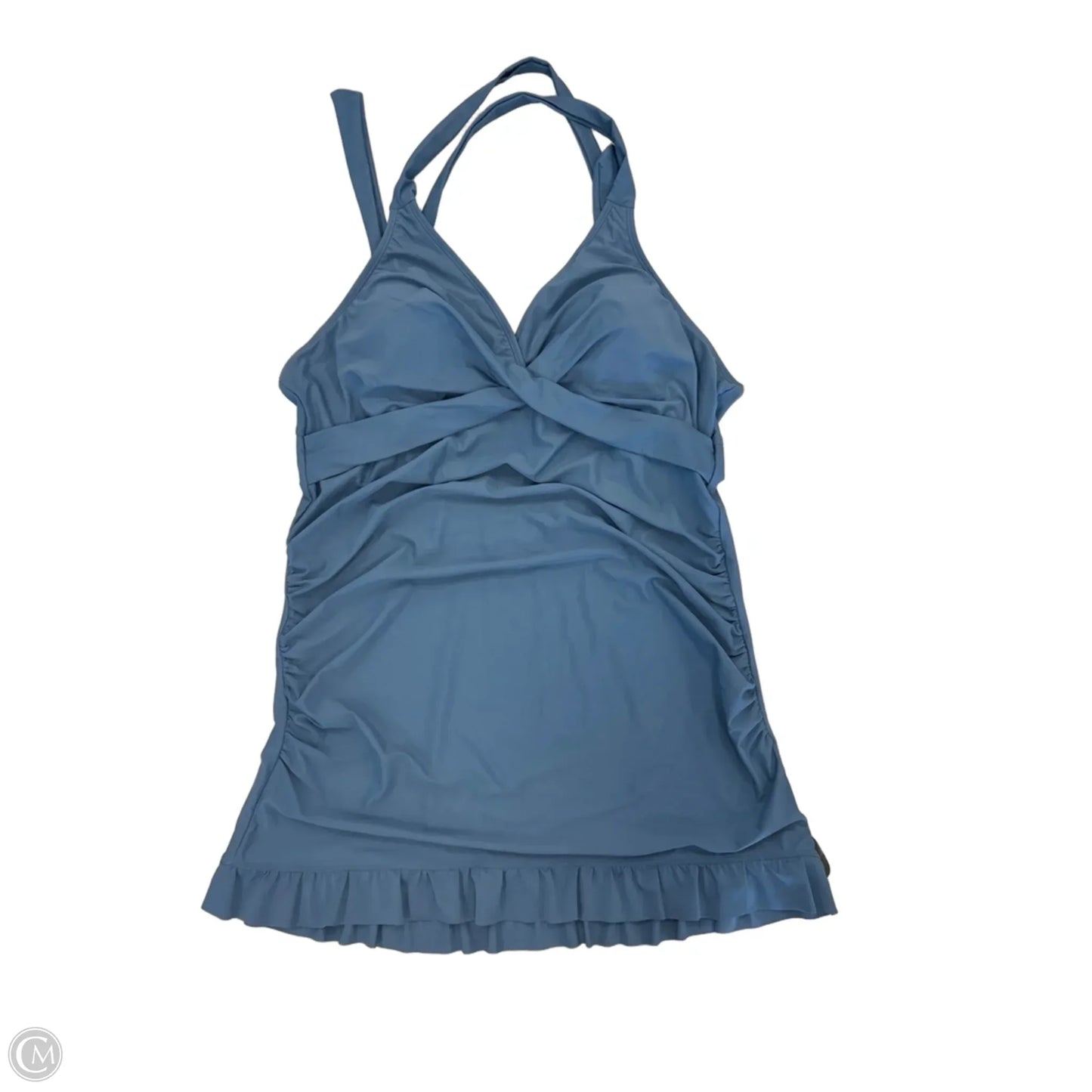Swimsuit 2pc By Clothes Mentor In Blue, Size: 2x