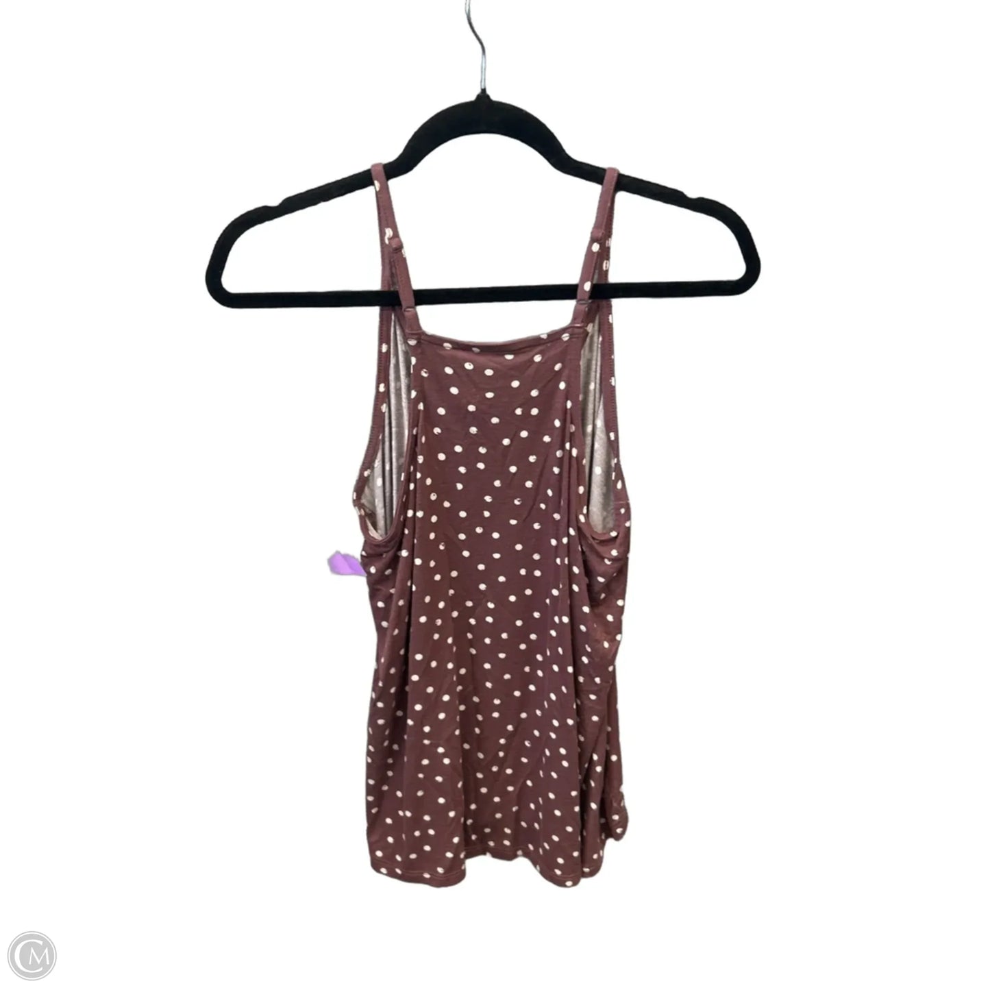 Top Sleeveless By Maurices In Polkadot Pattern, Size: M