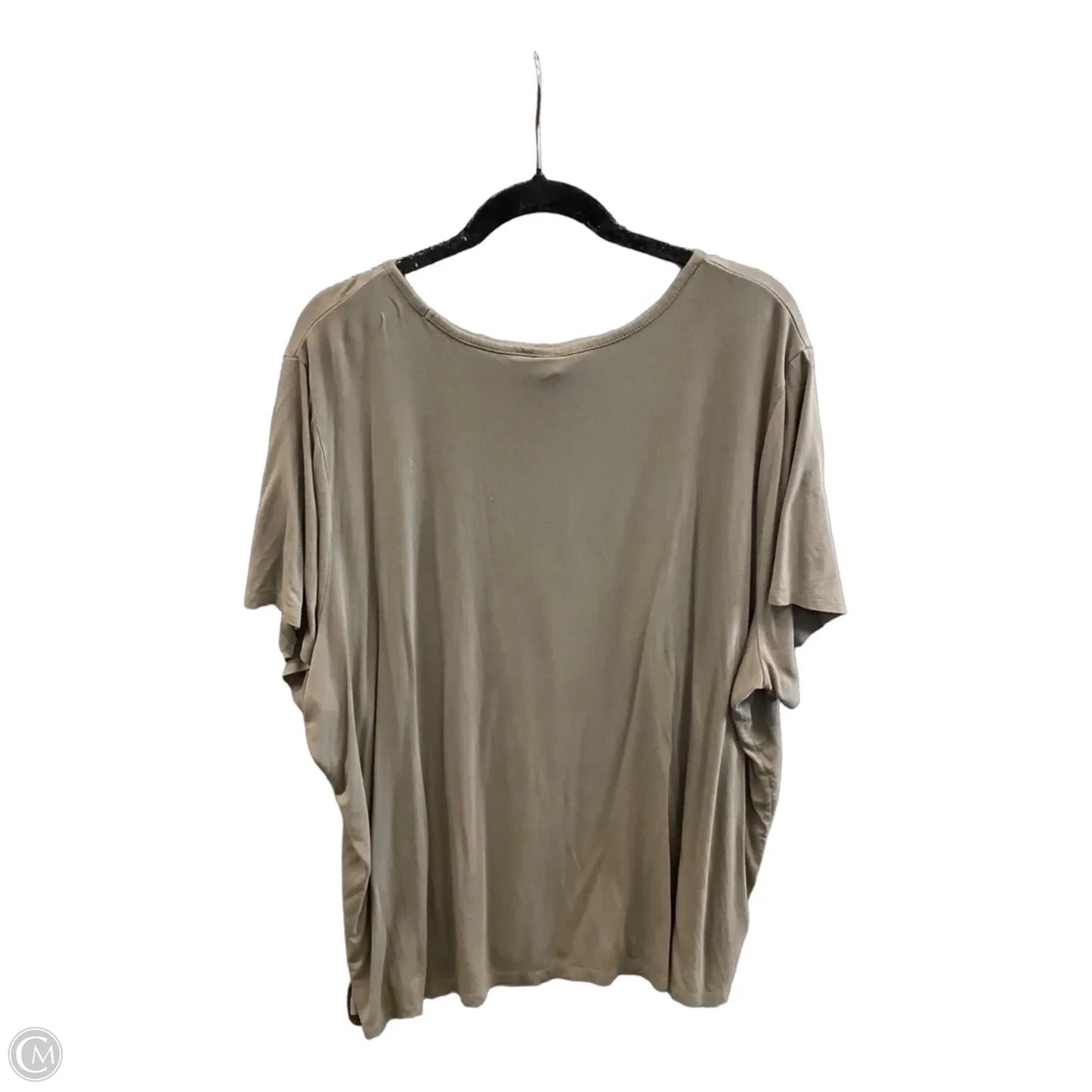Top Short Sleeve By Old Navy In Brown, Size: 3x