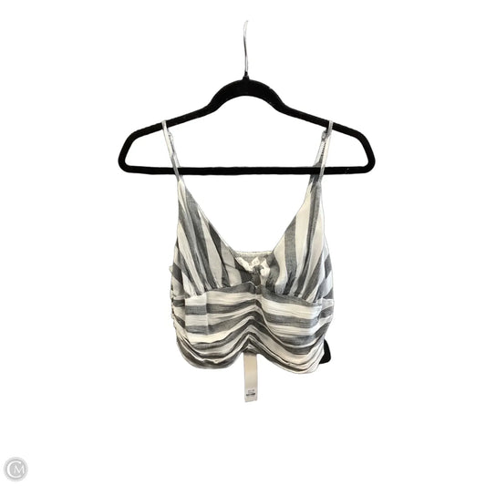 Top Sleeveless By Mustard Seed In Striped Pattern, Size: M